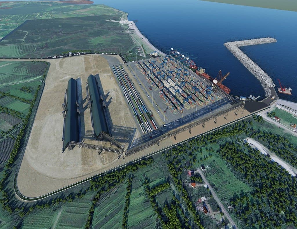 Грузия начинает строительство глубоководного порта Анаклия в 2024 году.