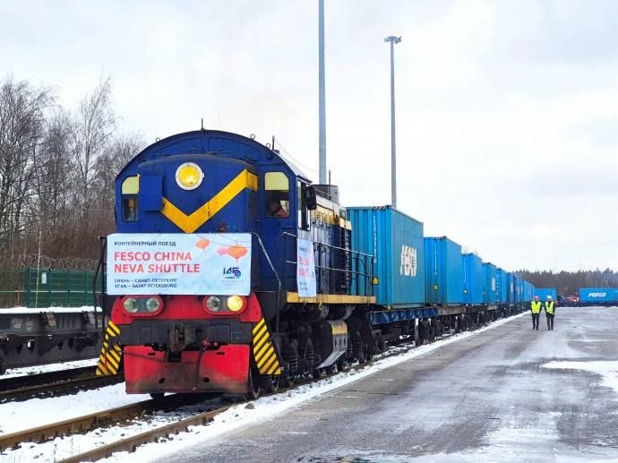 Транспортная группа FESCO (постоянный член КСТП) запустила прямой железнодорожный сервис FESCO China Neva S...