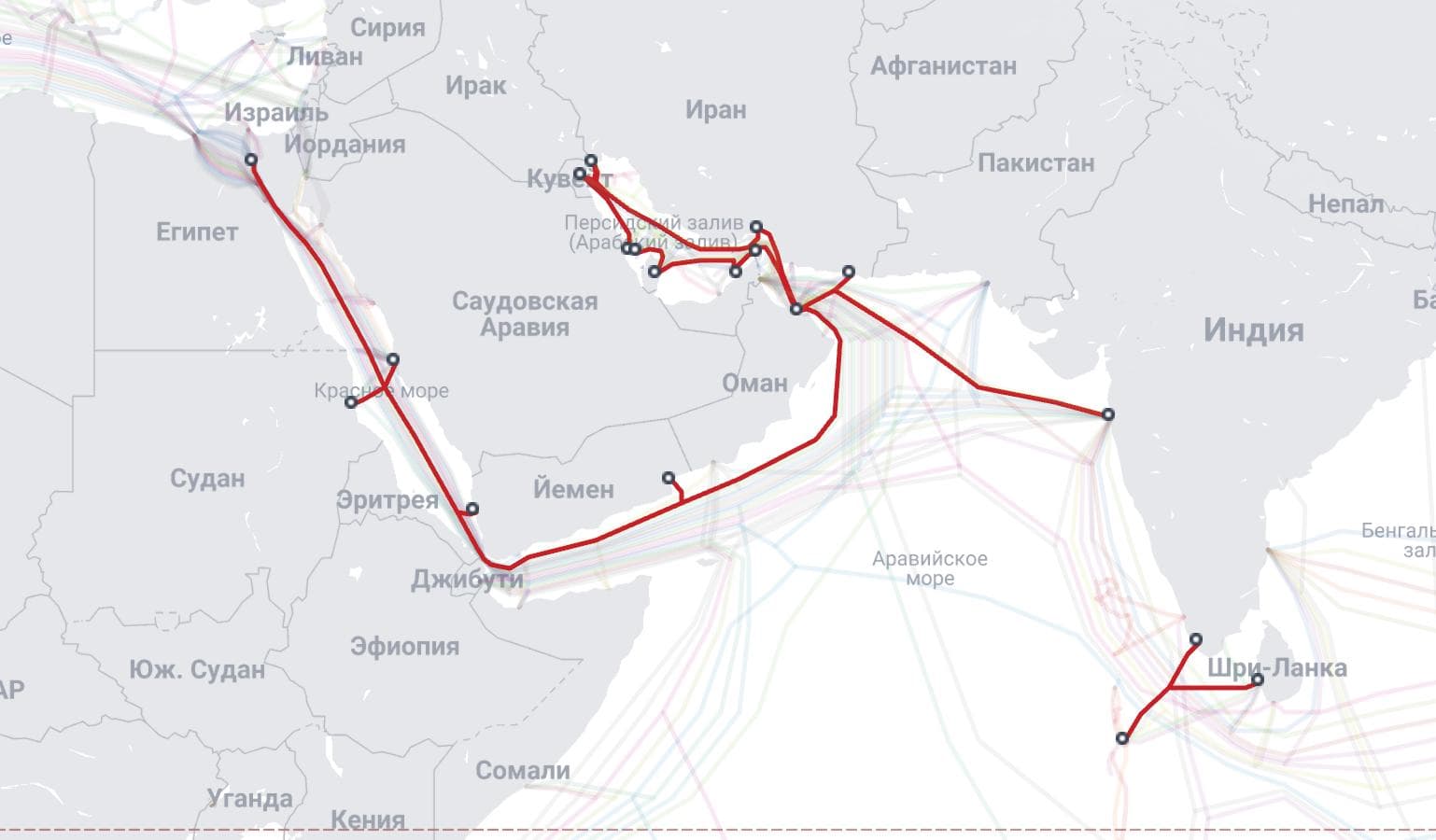 Подводный фронт: может ли Иран ударить по интернету региона