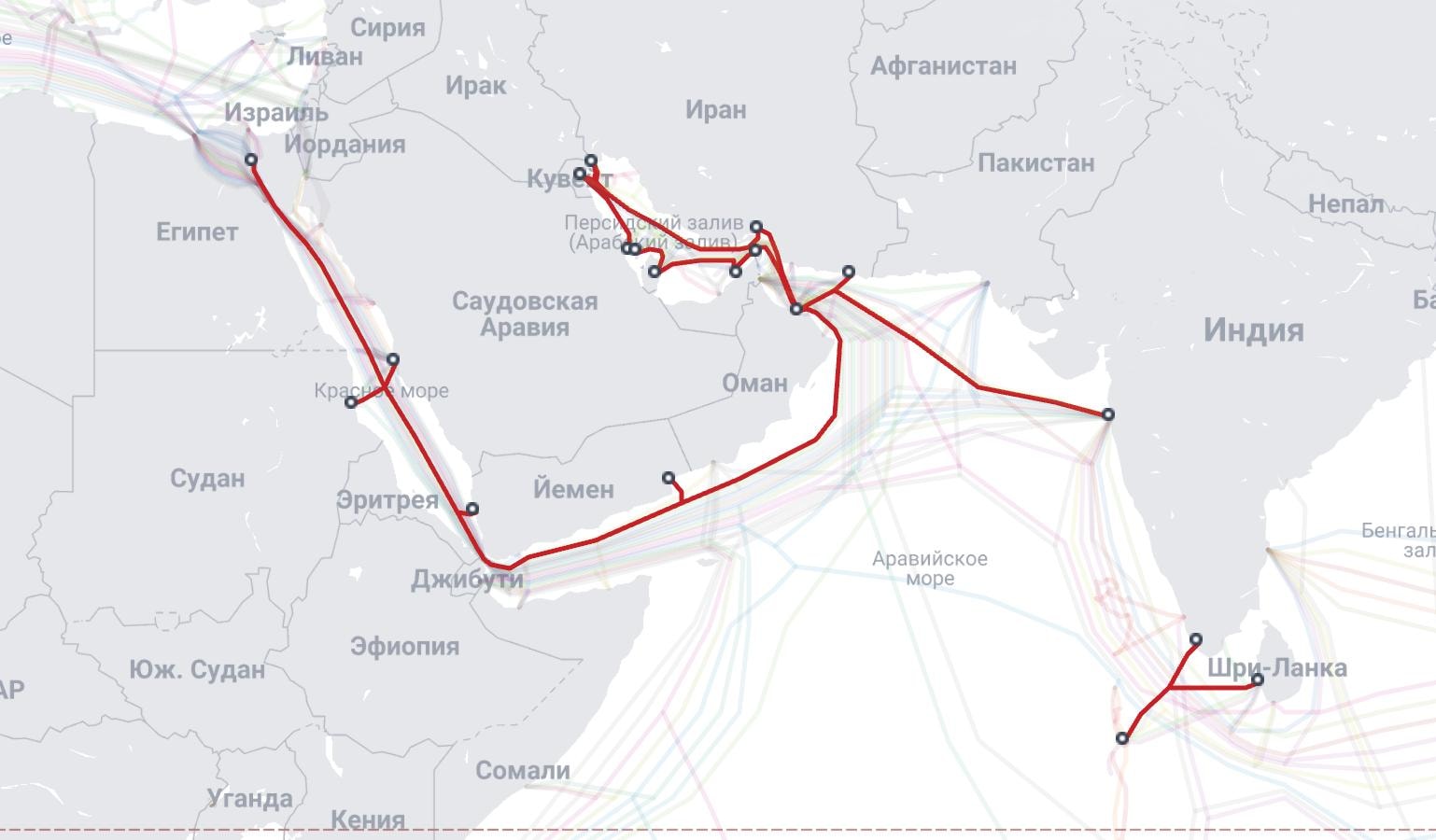 Подводный фронт: может ли Иран ударить по интернету региона