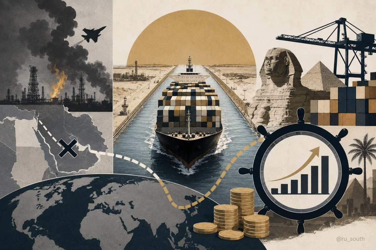 Неожиданный бенефициар хаоса: как Суэцкий канал заработал на конфликте и избежал кризисаКазалось бы, блокир...